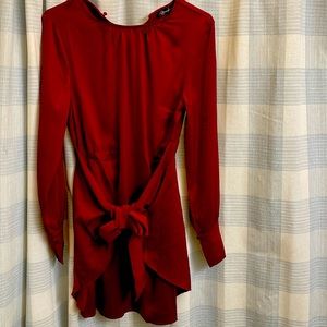 Red Wrap Dress Size S